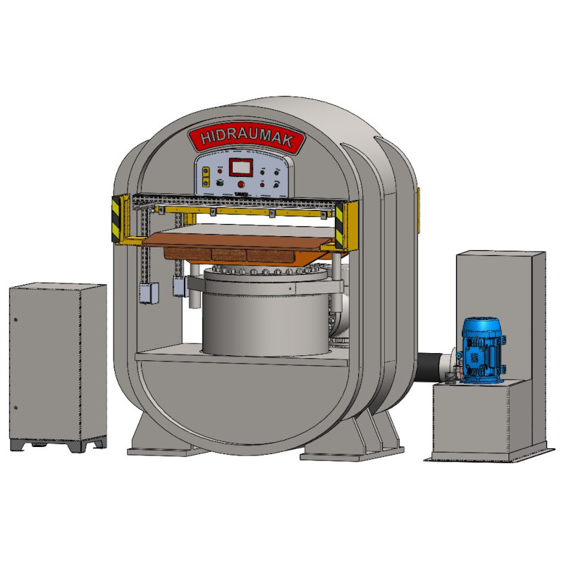 Prensa para gravar couro